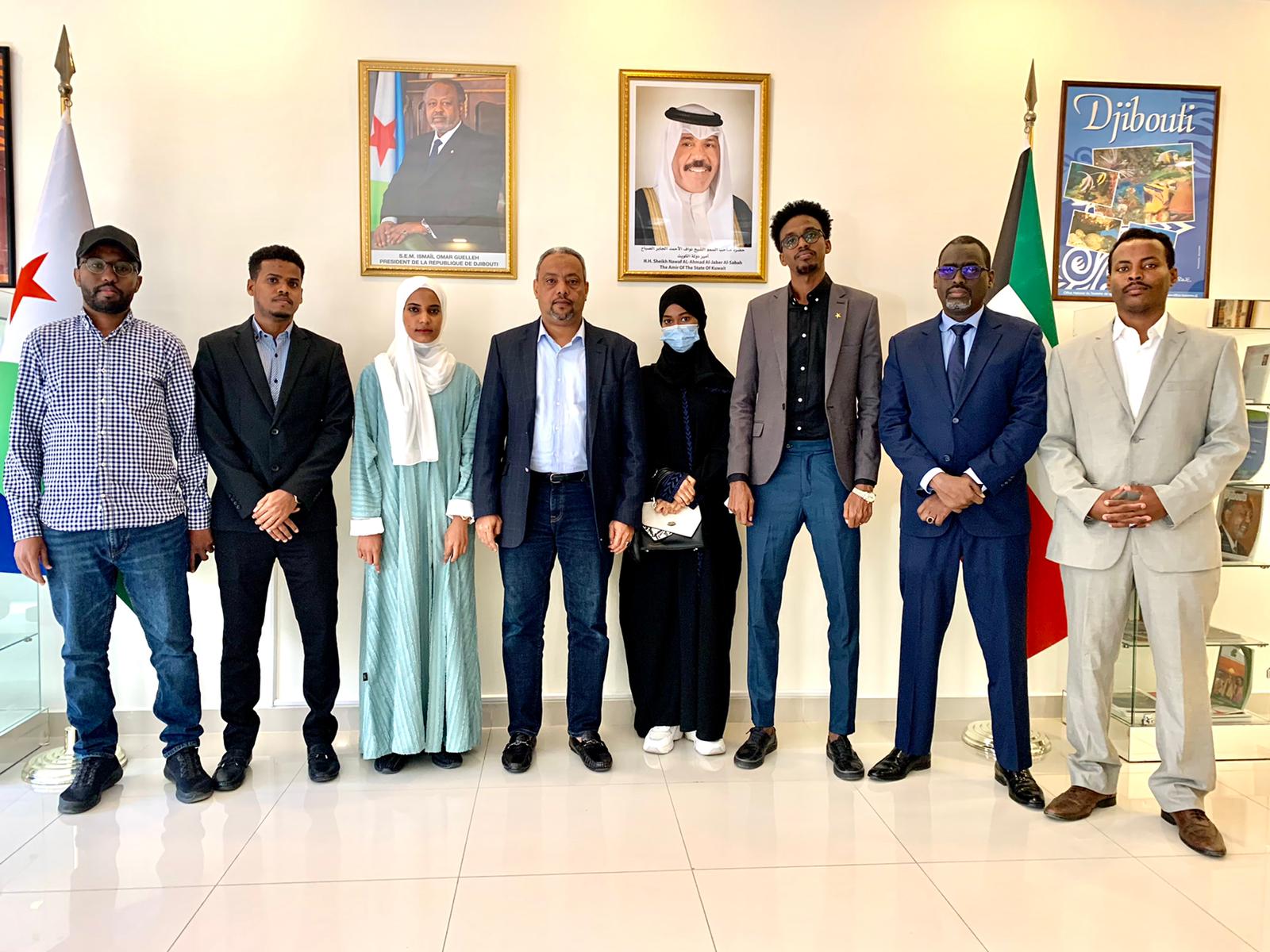 Visit of the Djiboutians Students to the Embassy